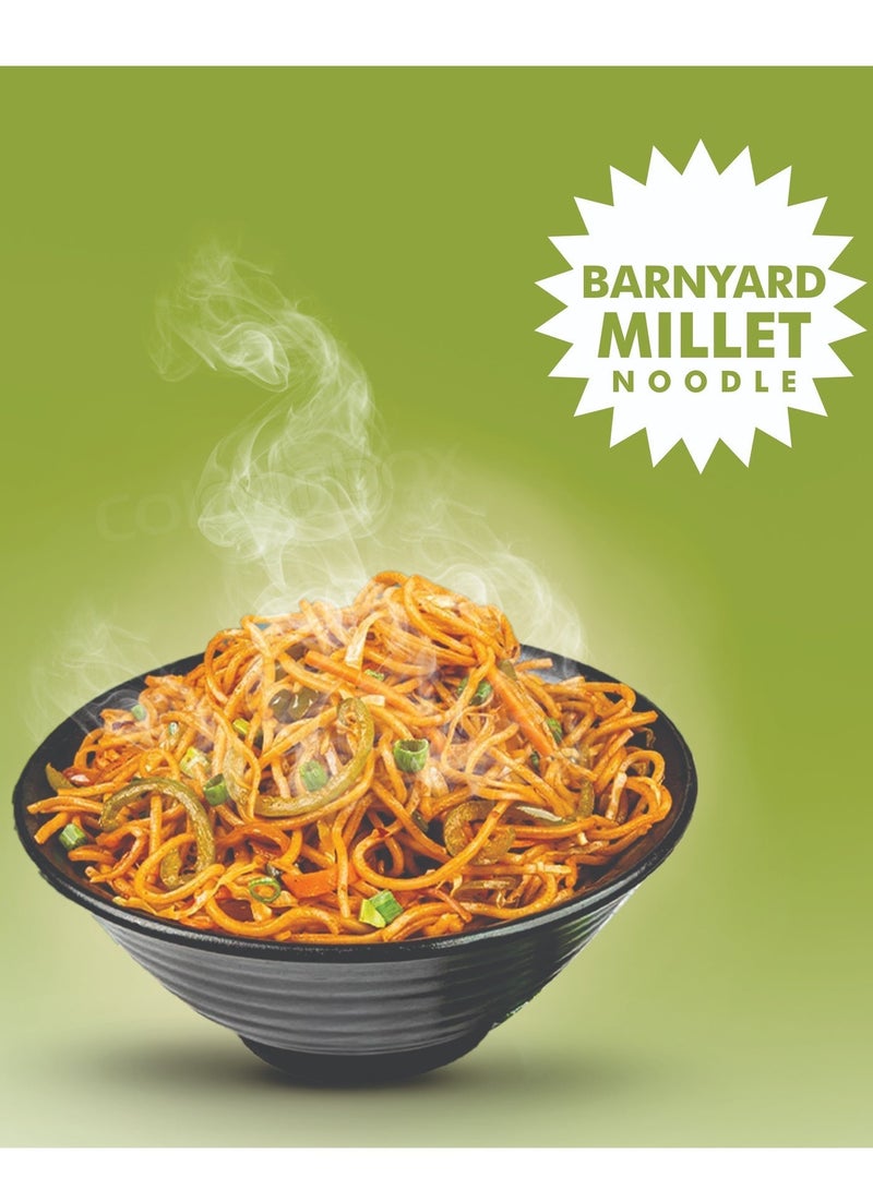 Empowered Millets Barnyard Millet Noodles with Masala (180g pack of 2) - Image 3